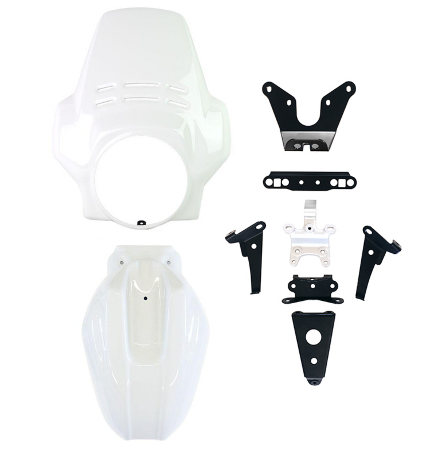 Cúpula Fenouil + guardabarros delantero BMW R12 NineT TIPO GS