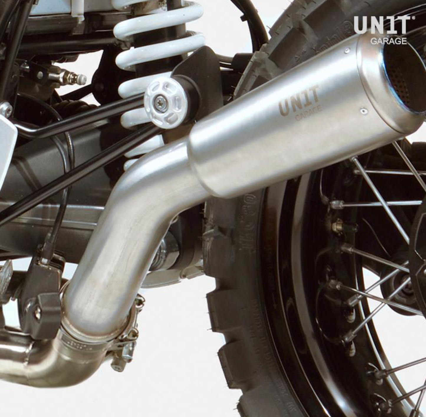 SOPORTE ESCAPE BAJO BMW R NINET UNIT GARAGE