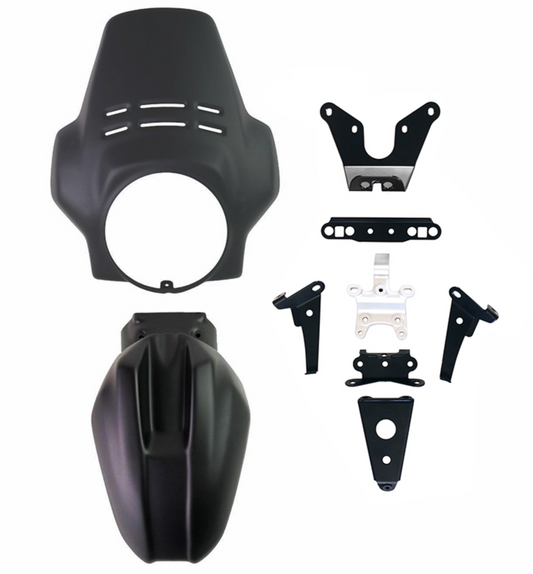 Cúpula Fenouil + guardabarros delantero BMW R12 NineT TIPO GS