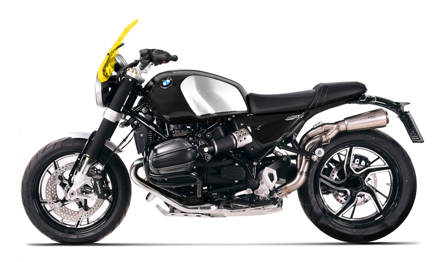 Pantalla BMW R12 NineT con soporte GPS