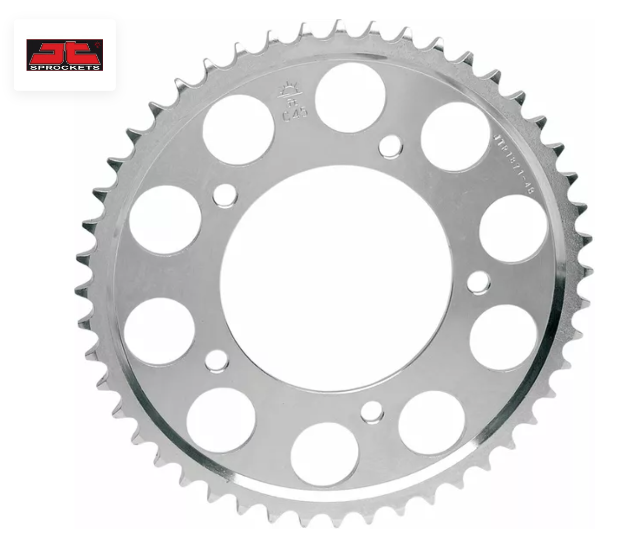Plato JT SPROCKETS metálico 520  42 dientes